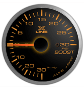 amber stri turbo gauge